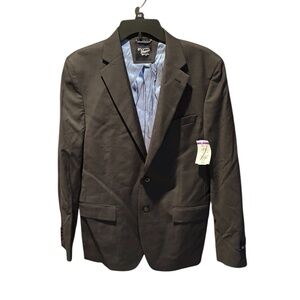 Original Penguin Men's Wool Blend Blazer Suit Jacket Charcoal 40R NWOT